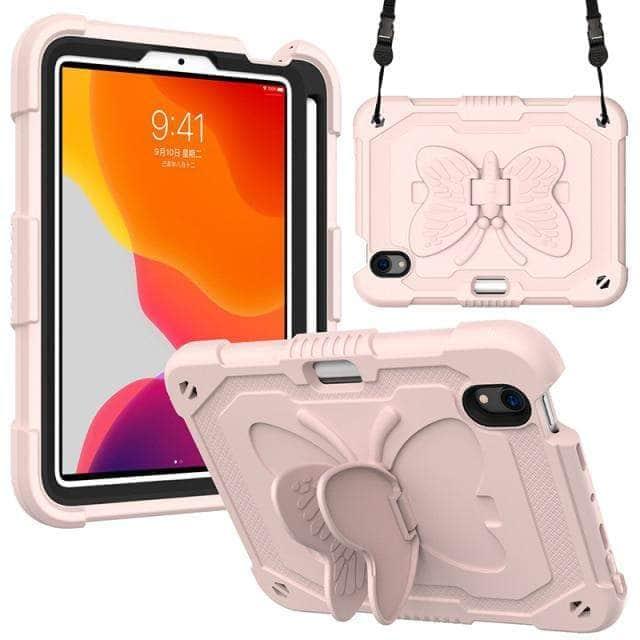 CaseBuddy Australia Casebuddy 02 / For iPad mini 6 iPad Mini 6 Silicone Shockproof Kids Stand