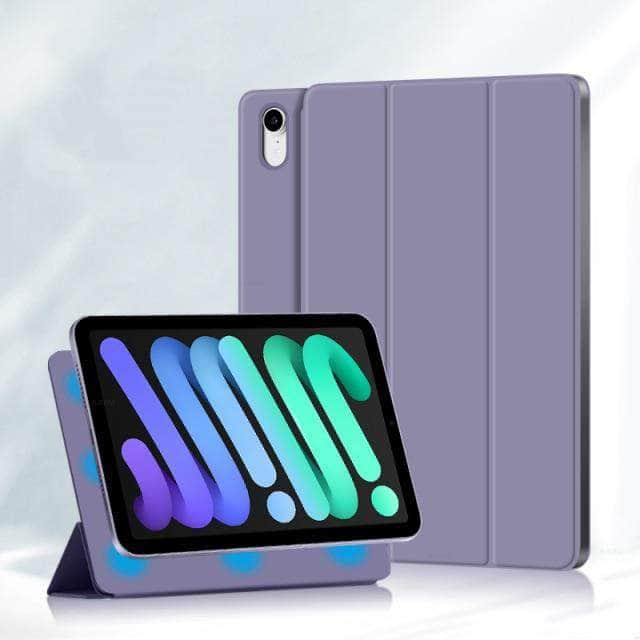 CaseBuddy Australia Casebuddy violet magnetic / For 2021 iPad mini 6 iPad Mini 6 Ultra Thin Magnetic Smart Cover