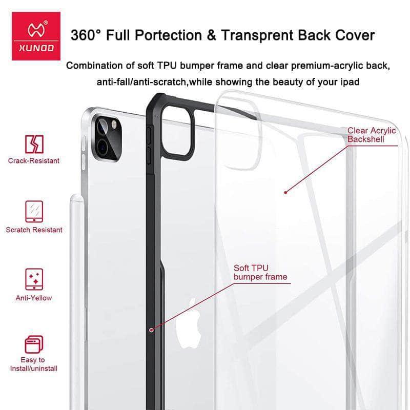 CaseBuddy Australia Casebuddy Black-2 / iPad Mini 6 iPad Mini 6 Xundd Shockproof Shell