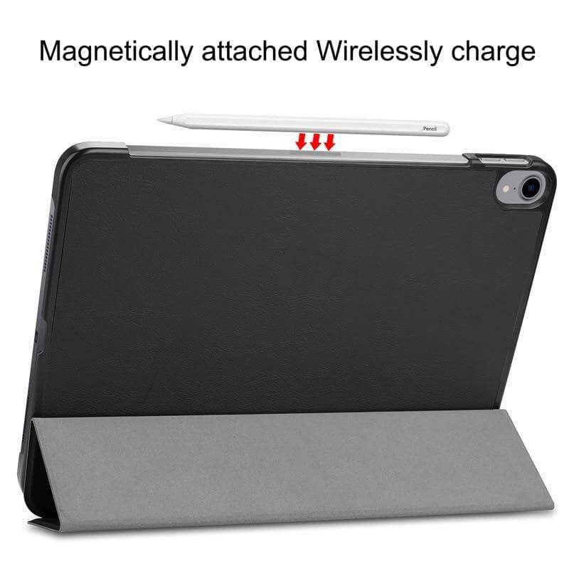iPad Pro 11 12.9 2018 Wireless Charge Apple Pencil Auto Sleep Wake Smart Case - CaseBuddy