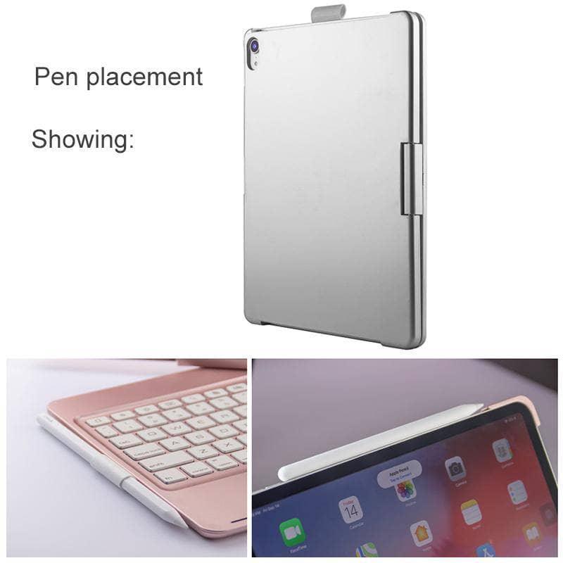iPad Pro 11 2018 360 Rotation Bluetooth Wireless Backlit Keyboard Case A1980 - CaseBuddy