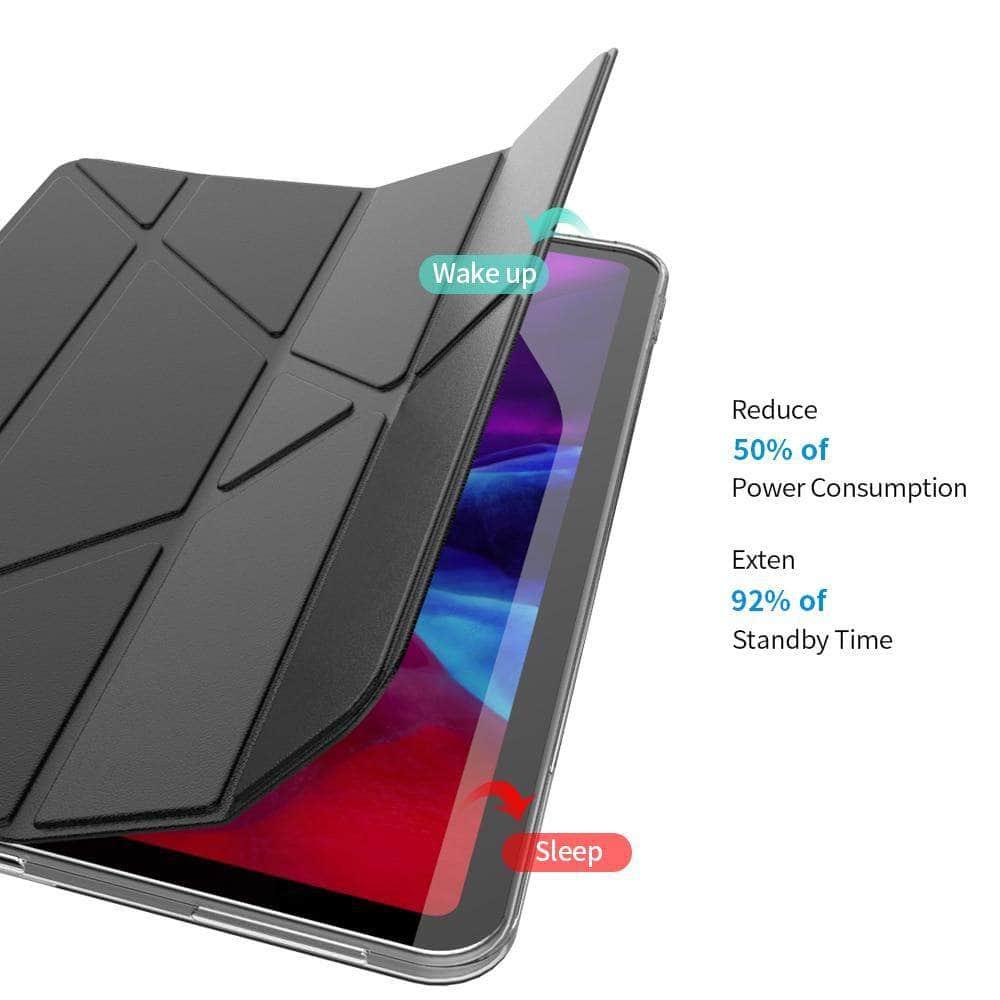 iPad Pro 11 (2020) Multi-Fold Leather Smart Cover - CaseBuddy Australia