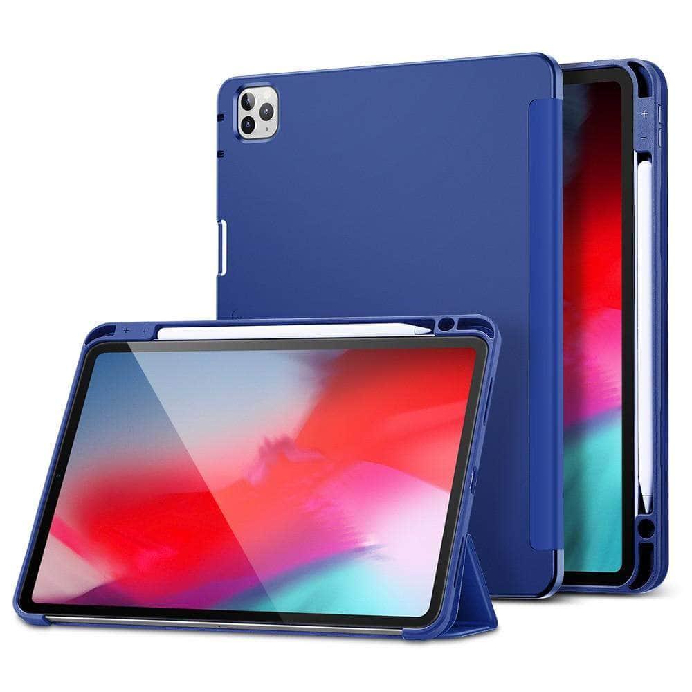 ESR iPad Pro 11 2020 Pencil Holder Smooth Back Smart Case - CaseBuddy