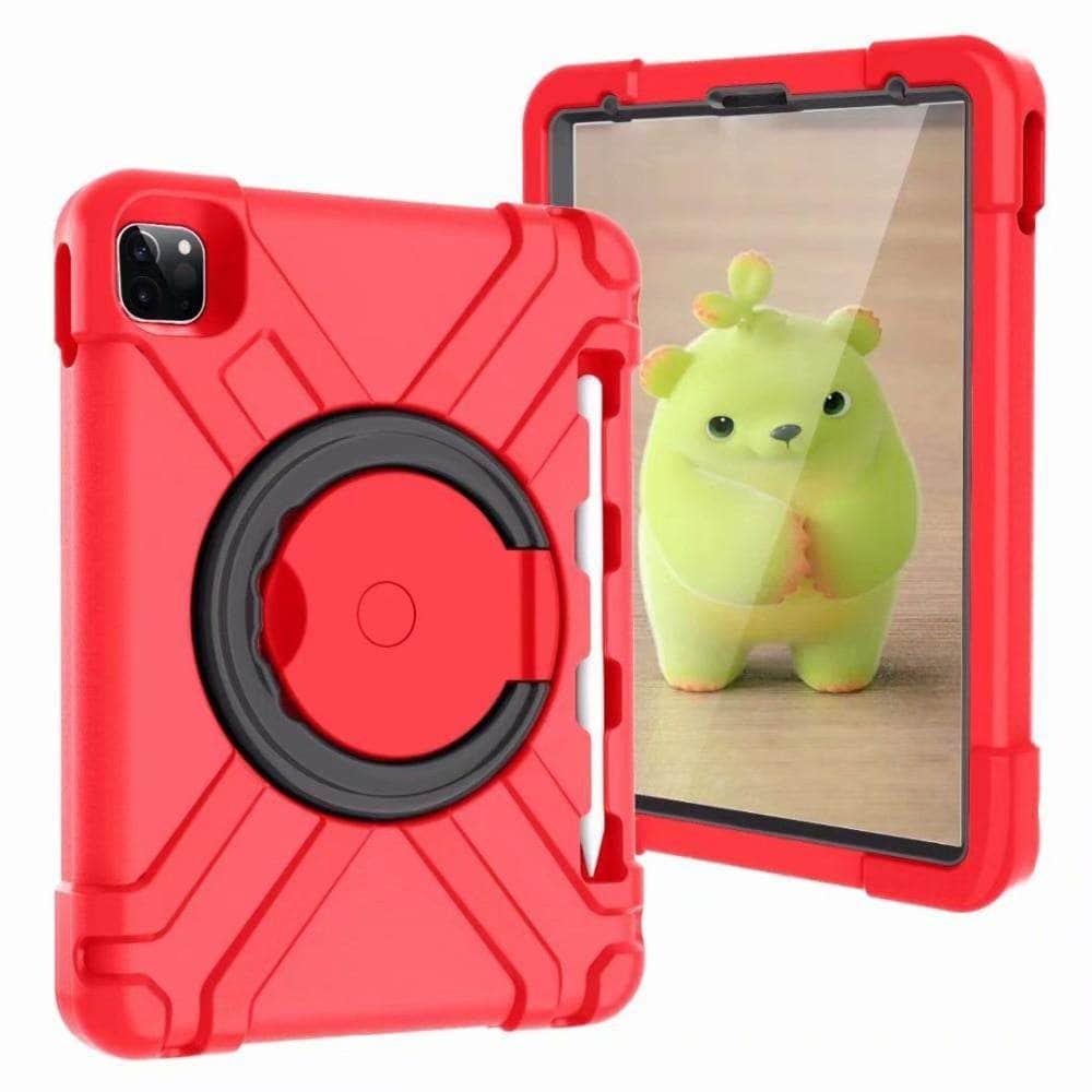 iPad Pro 11 2020 Shockproof Silicone EVA Kids Safe Pen Holder Case - CaseBuddy
