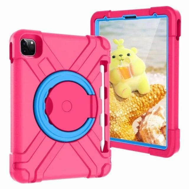 iPad Pro 11 2020 Shockproof Silicone EVA Kids Safe Pen Holder Case - CaseBuddy