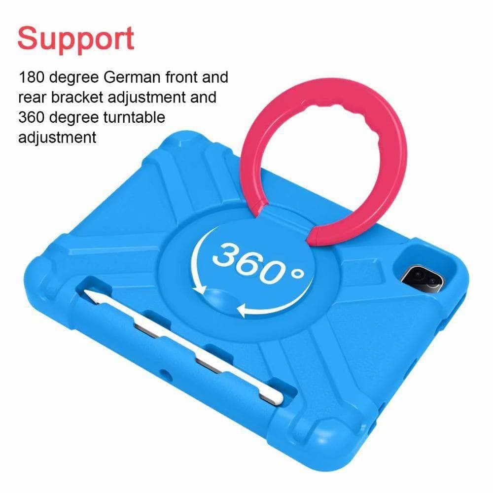 iPad Pro 11 2020 Shockproof Silicone EVA Kids Safe Pen Holder Case - CaseBuddy