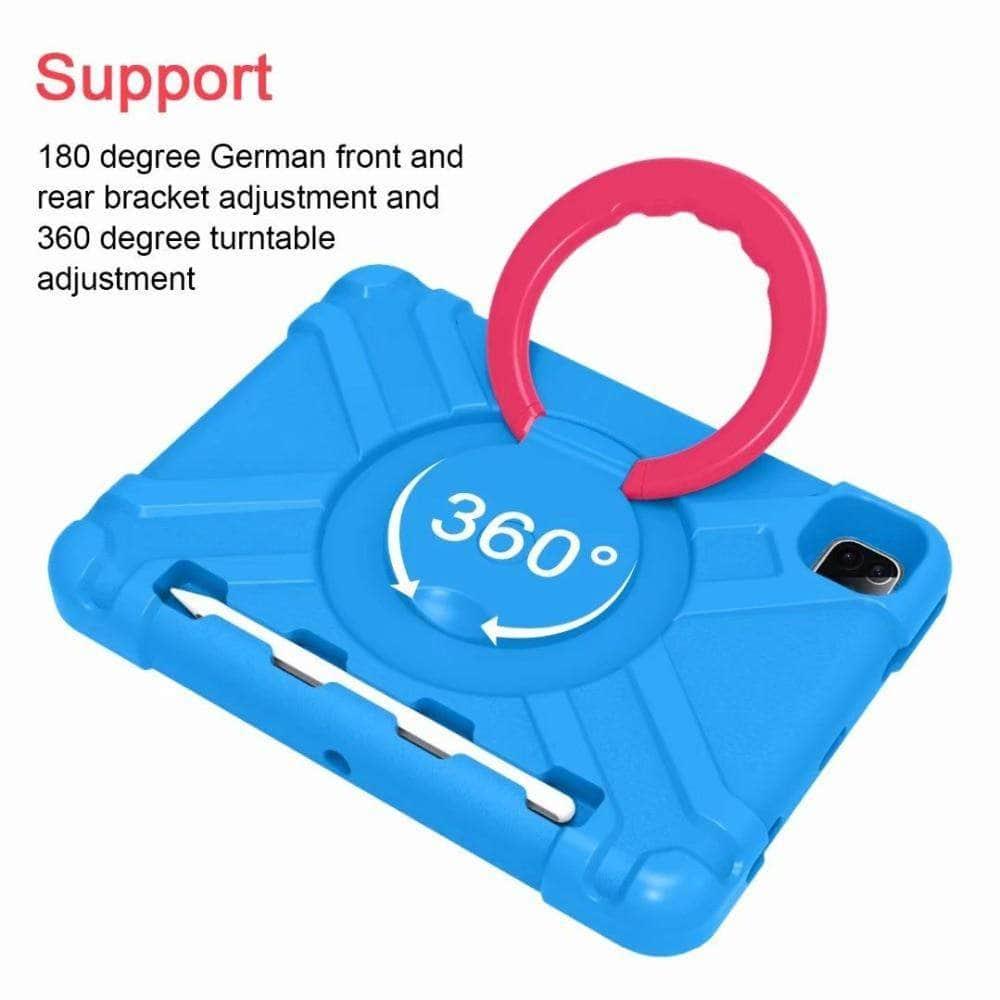 iPad Pro 11 2020 Shockproof Silicone EVA Kids Safe Pen Holder Case - CaseBuddy
