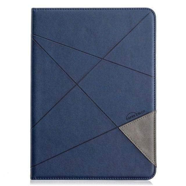 CaseBuddy Australia Casebuddy Blue iPad Pro 11 2020 Smart PU leather Card Stand Case
