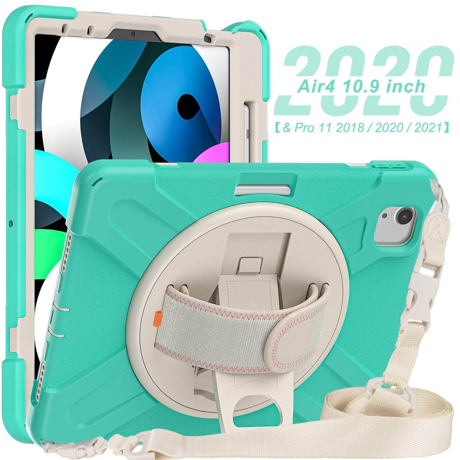 CaseBuddy Australia Casebuddy iPad Pro 11 2021 Pencil Holder Kids Heavy Duty 360 Case
