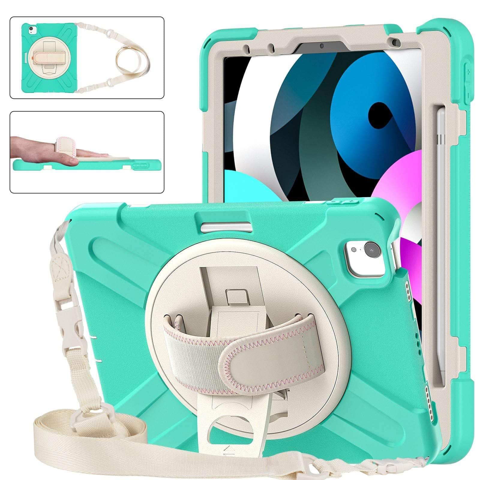 CaseBuddy Australia Casebuddy iPad Pro 11 2021 Pencil Holder Kids Heavy Duty 360 Case