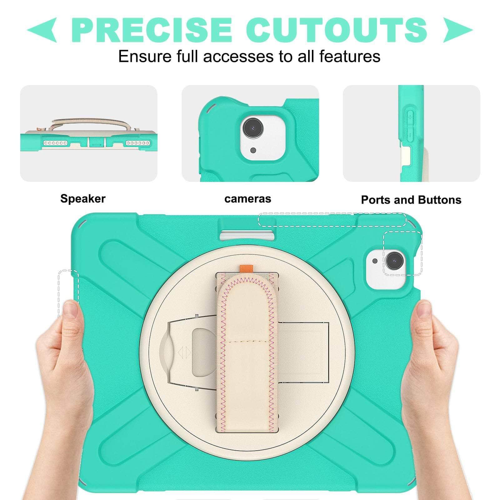 CaseBuddy Australia Casebuddy iPad Pro 11 2021 Pencil Holder Kids Heavy Duty 360 Case