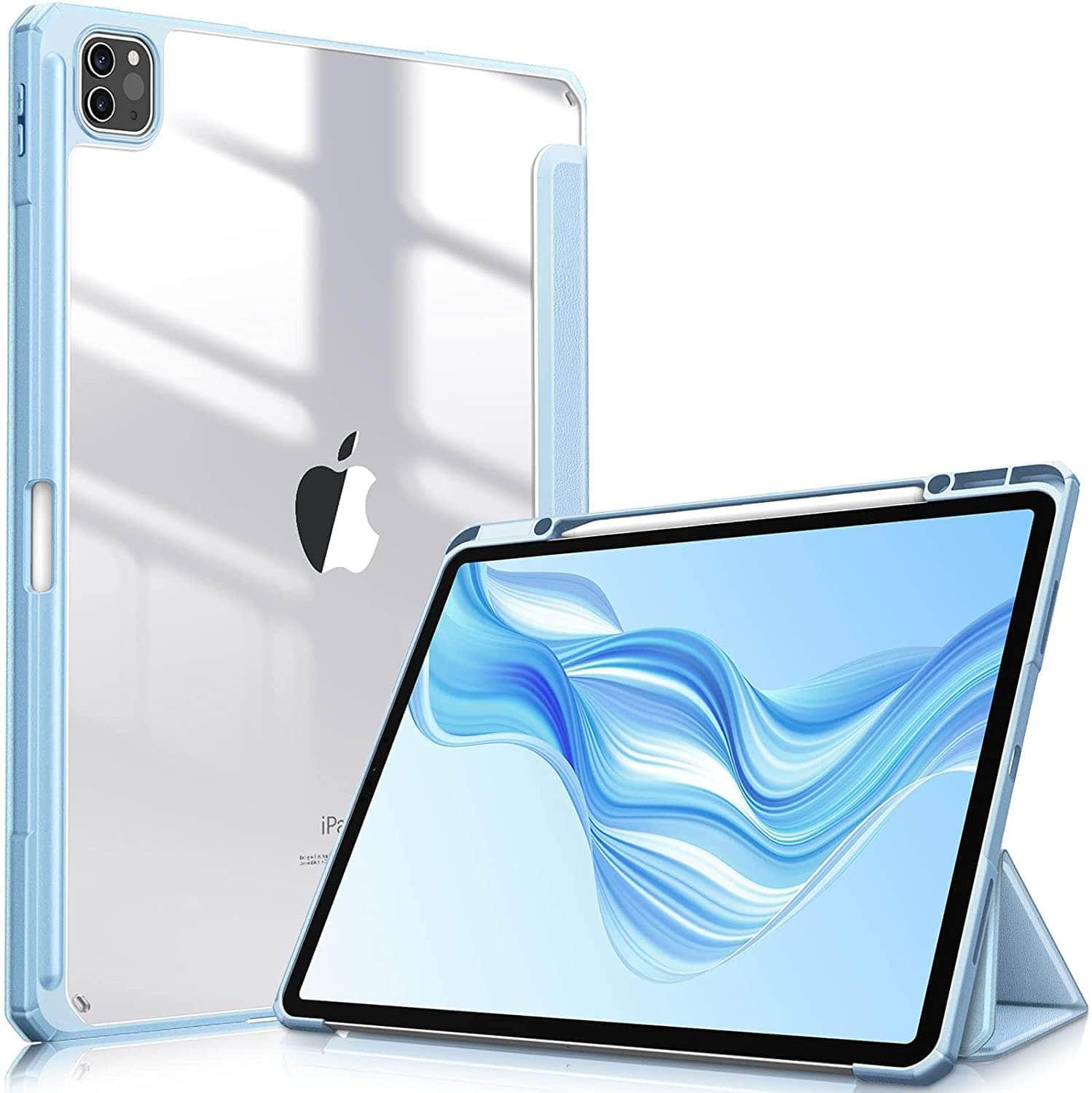 Casebuddy light blue / iPad Pro 11 2022 iPad Pro 11 2022 Apple Pencil Holder Charging Cover