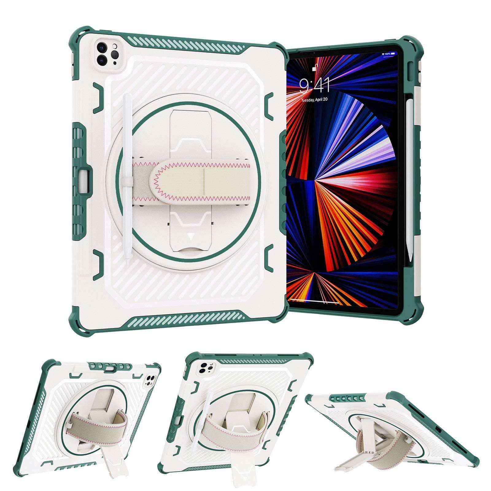 Casebuddy iPad Pro 11 2022 Full-Body Rugged Kickstand Cover
