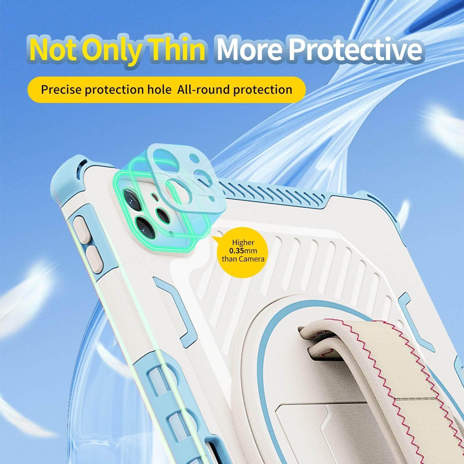 Casebuddy iPad Pro 11 2022 Full-Body Rugged Kickstand Cover