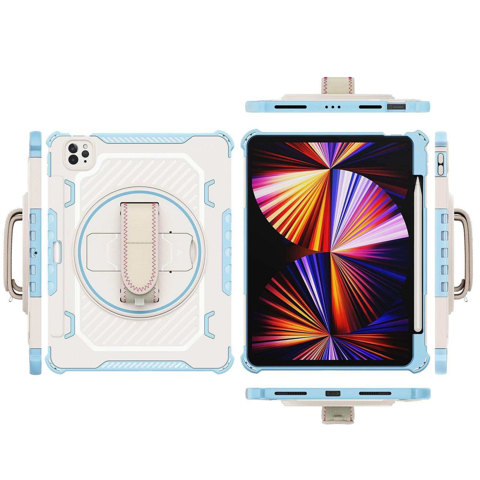Casebuddy iPad Pro 11 2022 Full-Body Rugged Kickstand Cover