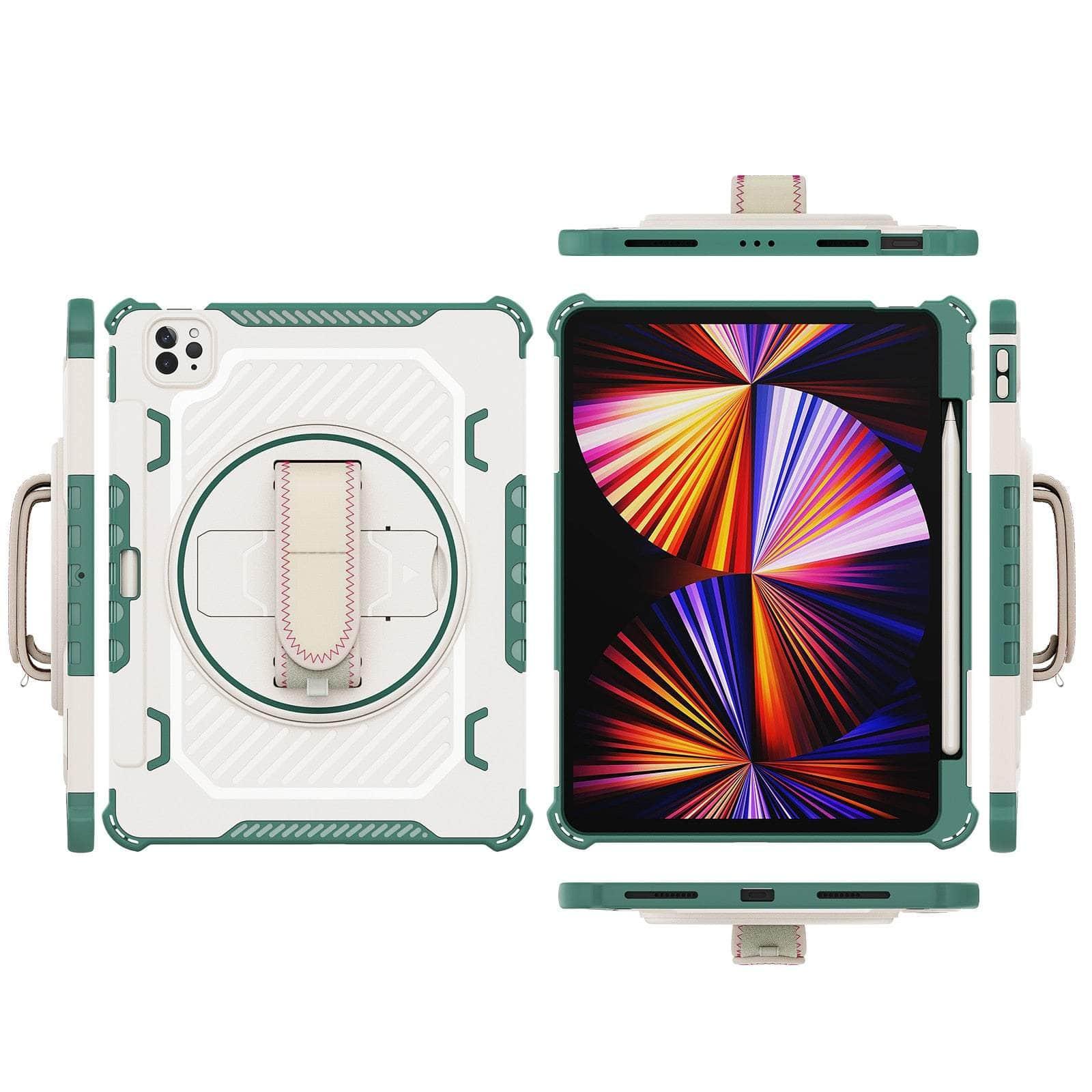 Casebuddy iPad Pro 11 2022 Full-Body Rugged Kickstand Cover