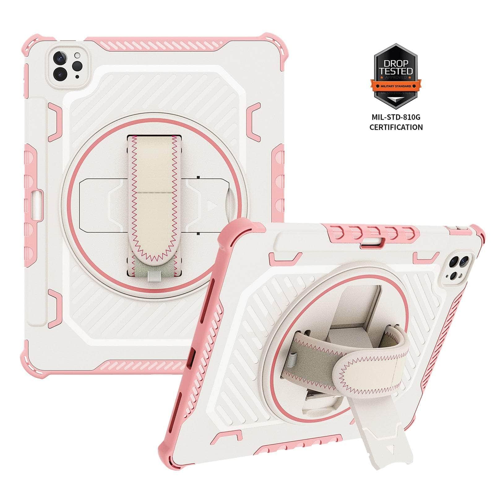 Casebuddy pink / iPad Pro 11 2022 iPad Pro 11 2022 Full-Body Rugged Kickstand Cover