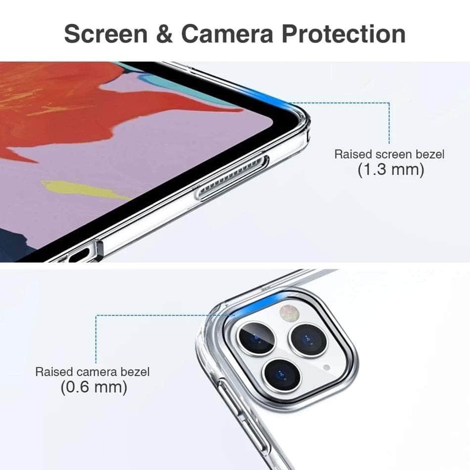 Casebuddy iPad Pro 11 2022 Silicone Clear Cover