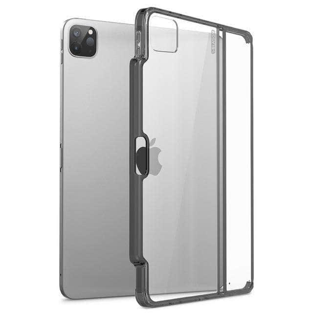 CaseBuddy Australia Casebuddy Black iPad Pro 11 Case (2020) Smart Keyboard Folio Halo Hybrid Cover