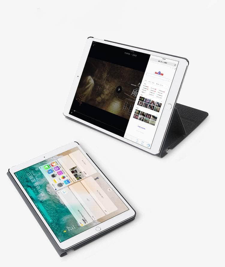 Casebuddy For iPad 12.9 (2017) iPad Pro 12.9 2017 Ultra Slim Bluetooth Keyboard Leather Shell