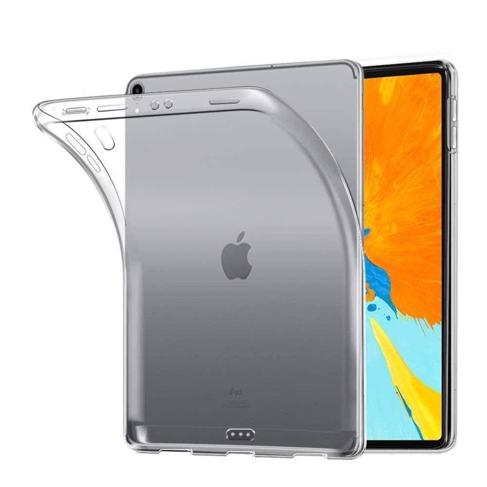 CaseBuddy Casebuddy iPad Pro 12.9 2018 Transparent Soft TPU Slim Cover Shockproof