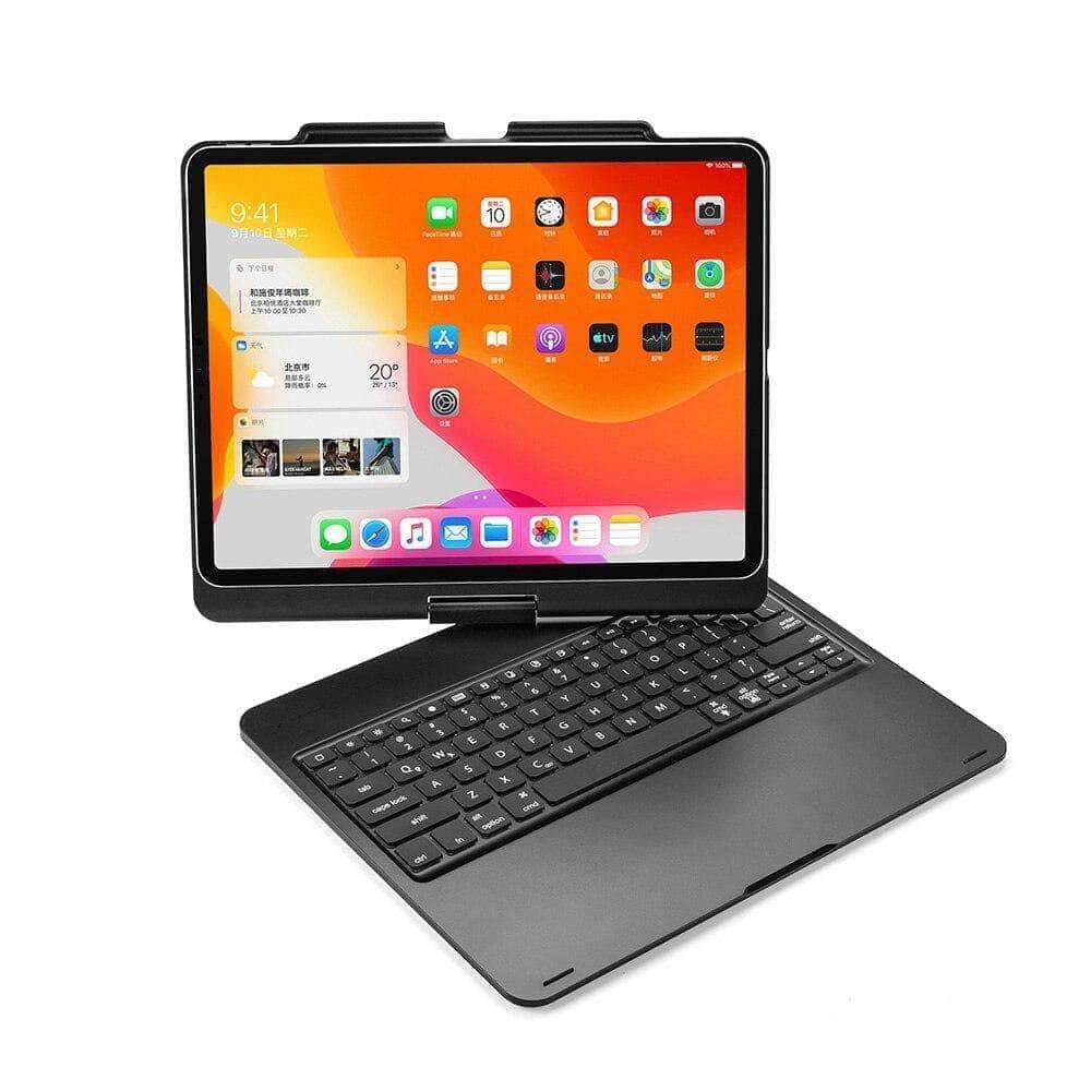 CaseBuddy Australia Casebuddy iPad Pro 12.9 2020 2018 360 Degree LED Backlight Wireless Bluetooth Keyboard Case