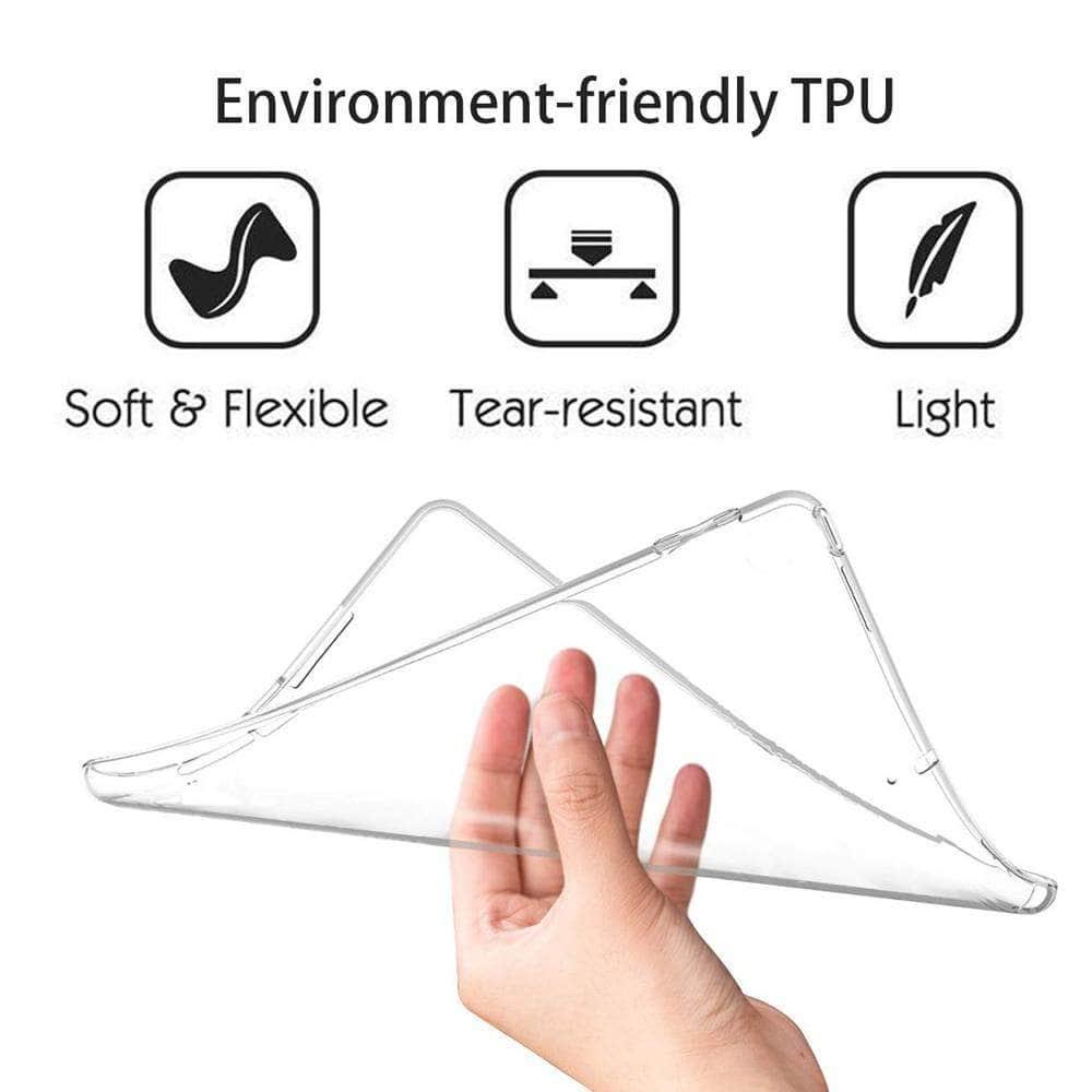 iPad Pro 12.9 2020 Clear Soft TPU Anti-scratch Transparent Protective Cover - CaseBuddy