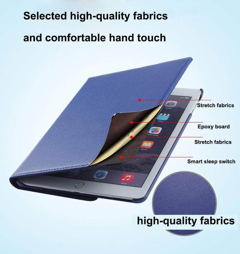 iPad Pro 12.9 2020360 Degree Rotating PU Leather Smart Auto Sleep Awake Case - CaseBuddy