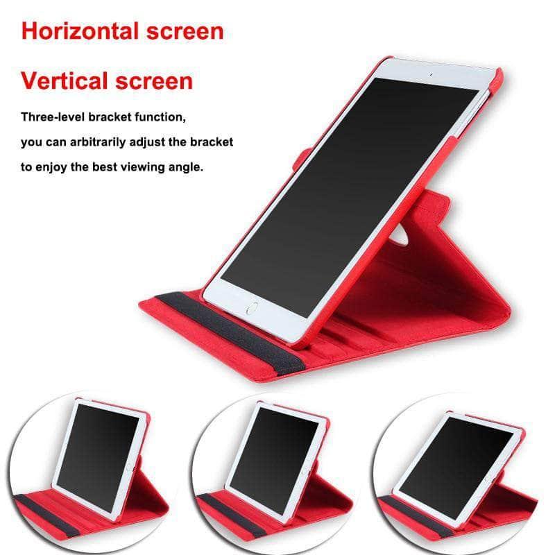 iPad Pro 12.9 2020360 Degree Rotating PU Leather Smart Auto Sleep Awake Case - CaseBuddy