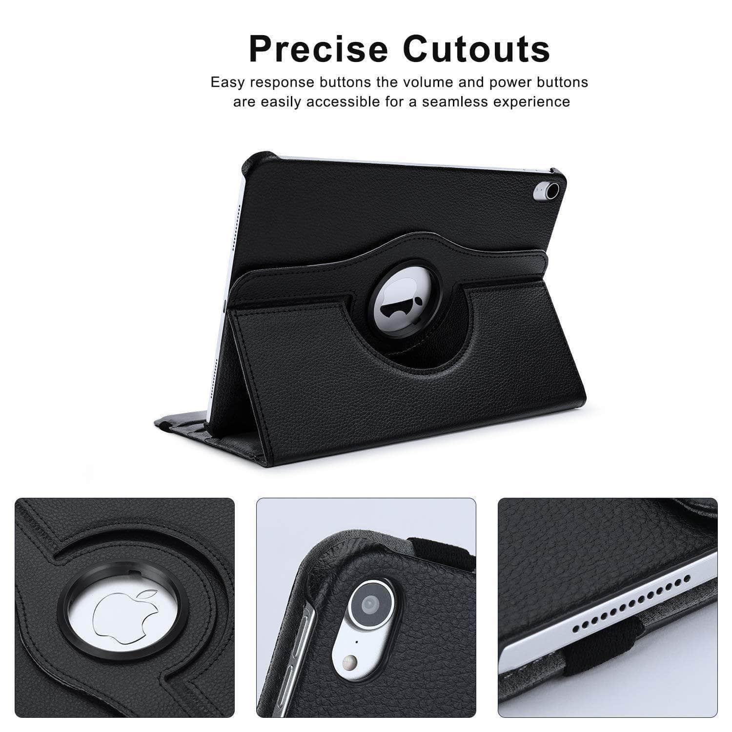 iPad Pro 12.9 2020360 Degree Rotating PU Leather Smart Auto Sleep Awake Case - CaseBuddy