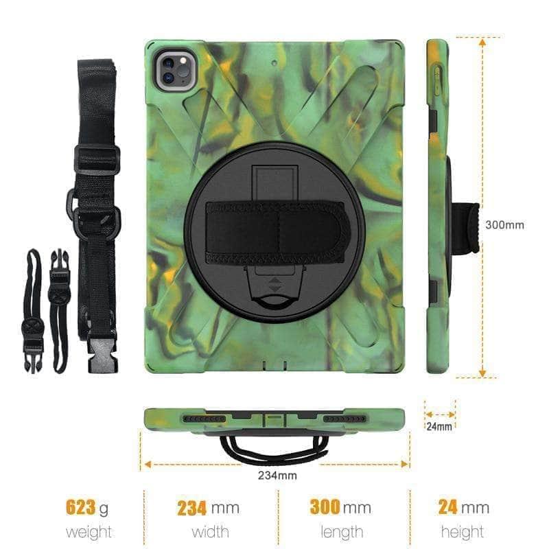 CaseBuddy Australia Casebuddy iPad Pro 12.9 2021 A2379 A2461 A2462 Heavy Duty Rugged Protection Case