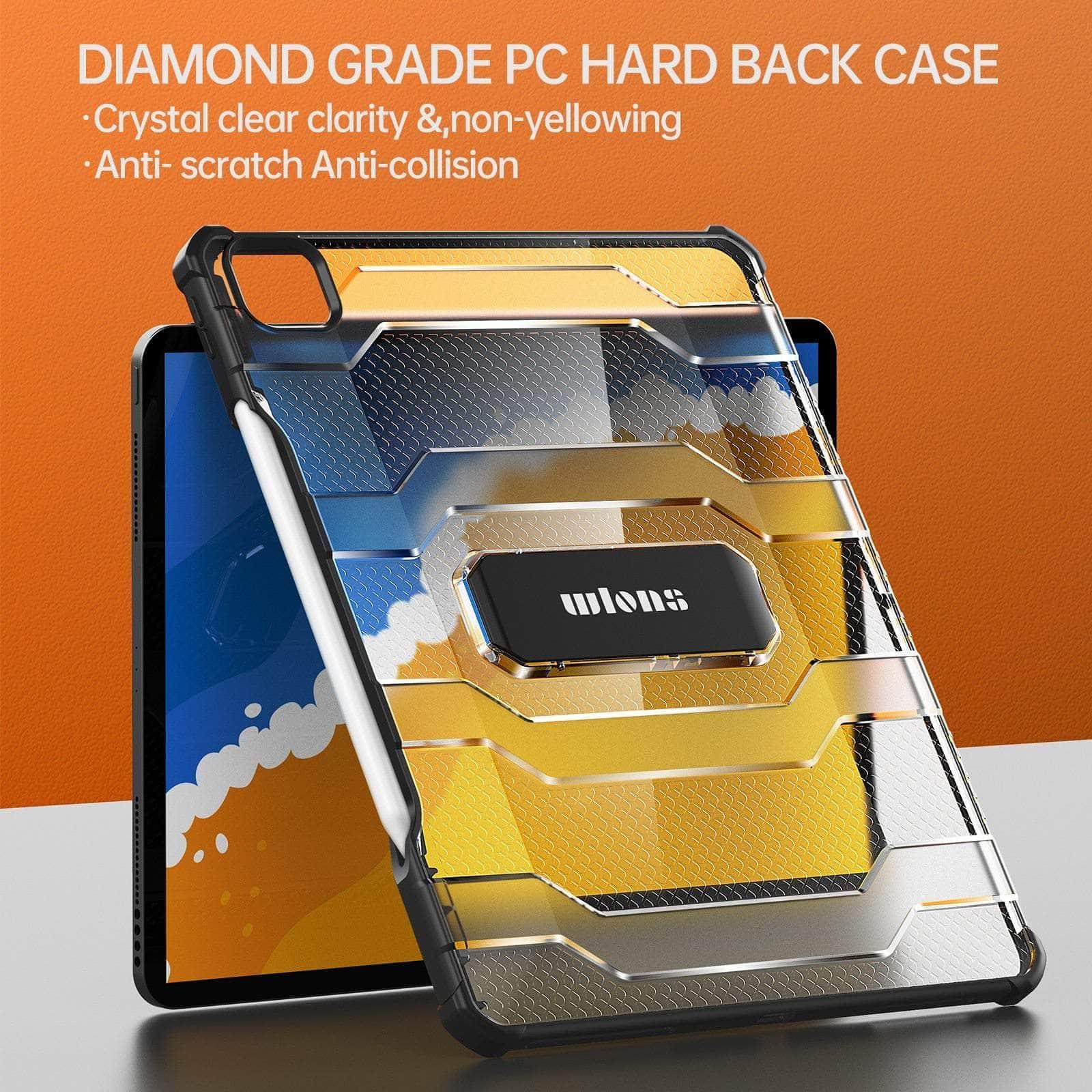 CaseBuddy Australia Casebuddy iPad Pro 12.9 2021 Kickstand Shockproof Bumper Case