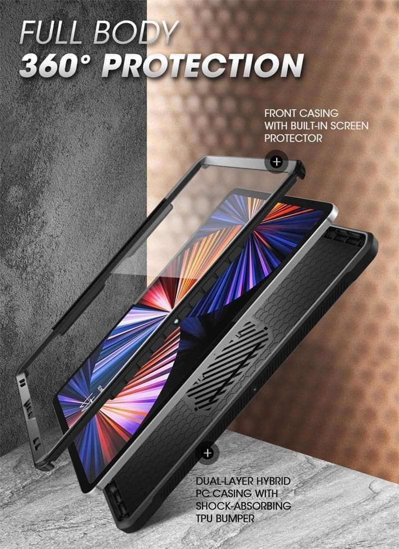 CaseBuddy Australia Casebuddy iPad Pro 12.9 2021 SUPCASE UB Pro Full-Body Rugged Cover
