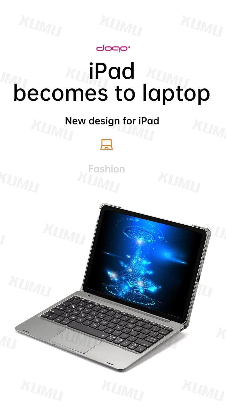 CaseBuddy Australia Casebuddy Gray / English Keyboard iPad Pro 12.9 2021Magic Backlight Trackpad Keyboard Case