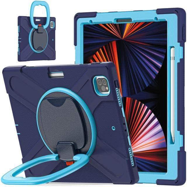 CaseBuddy Australia Casebuddy NavyBlue Blue / For iPadPro12.9 2021 iPad Pro 12.9 Shockproof Armor Heavy Protective Rugged Case