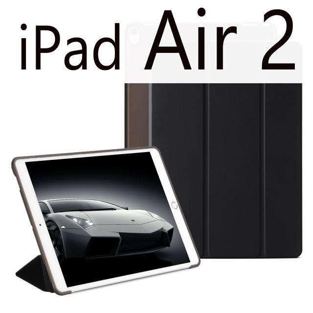 iPad Pro 9.7 Air 2 Silicone Soft Smart Cover Folio Stand Auto Sleep/Wake up - CaseBuddy