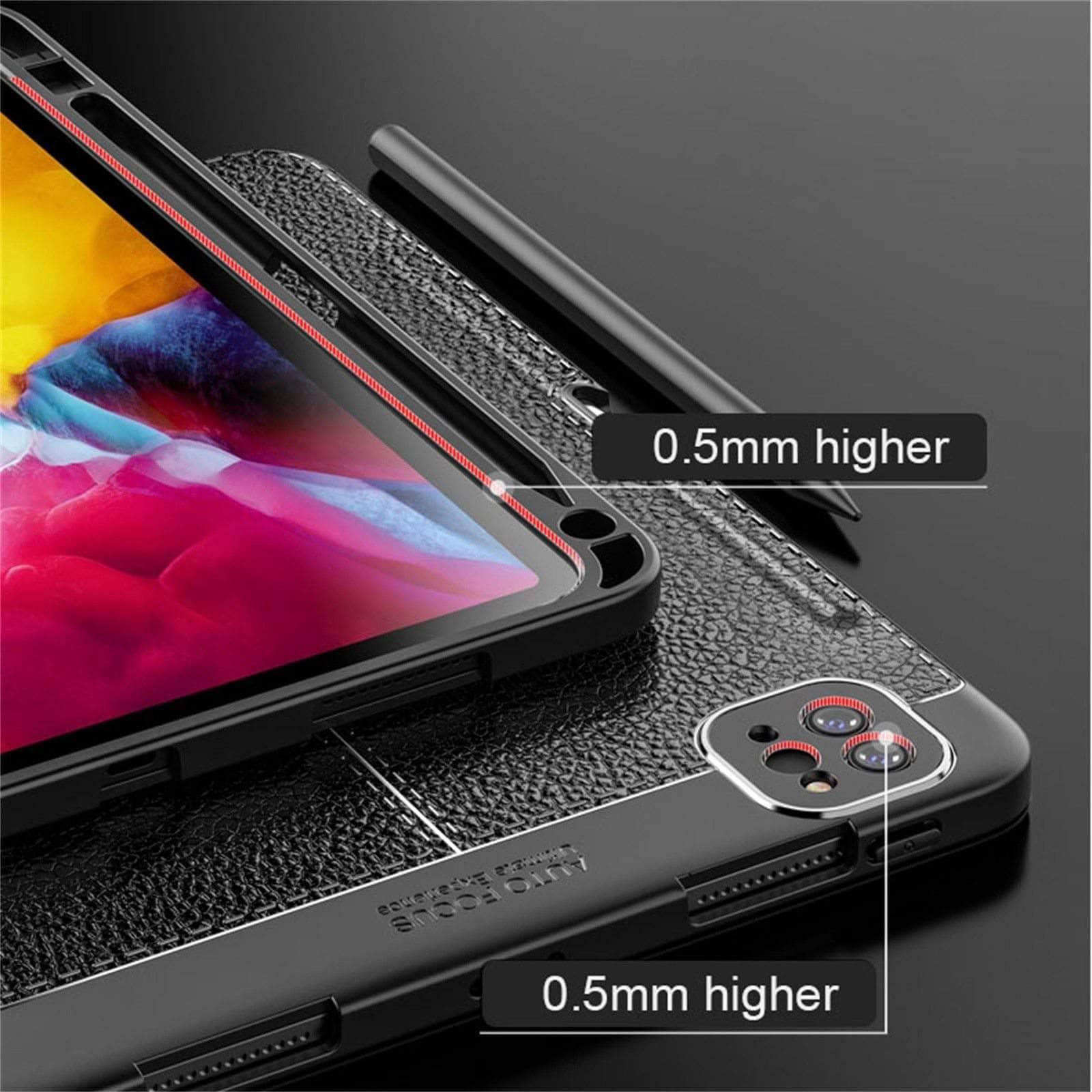 CaseBuddy Australia Casebuddy iPad Pro Protective Leather Look Bracket Automatic Sleep Wake Up Case