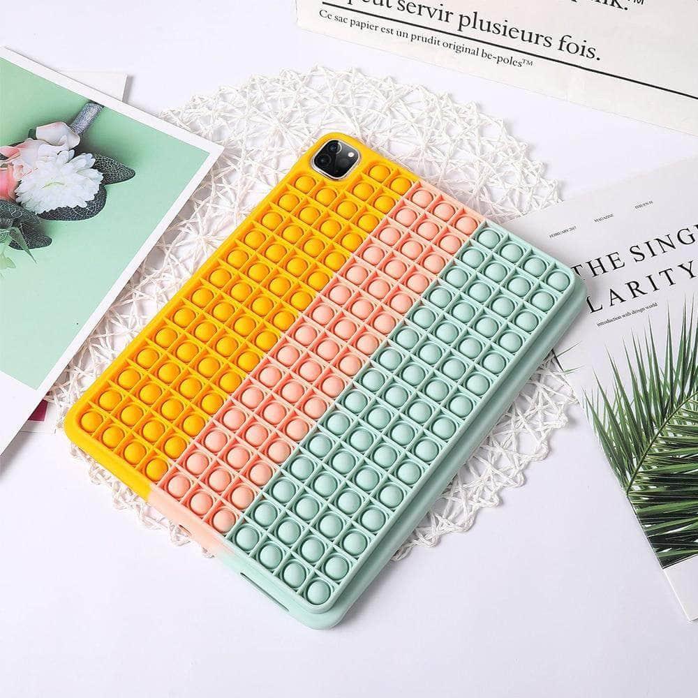 CaseBuddy Australia Casebuddy iPad Push It Bubble Soft Silicone Stress Relief Case