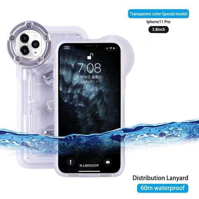 CaseBuddy Australia Casebuddy iPhone 11 11Pro 11Pro Max Waterproof Phone Housing 60M Underwater Case