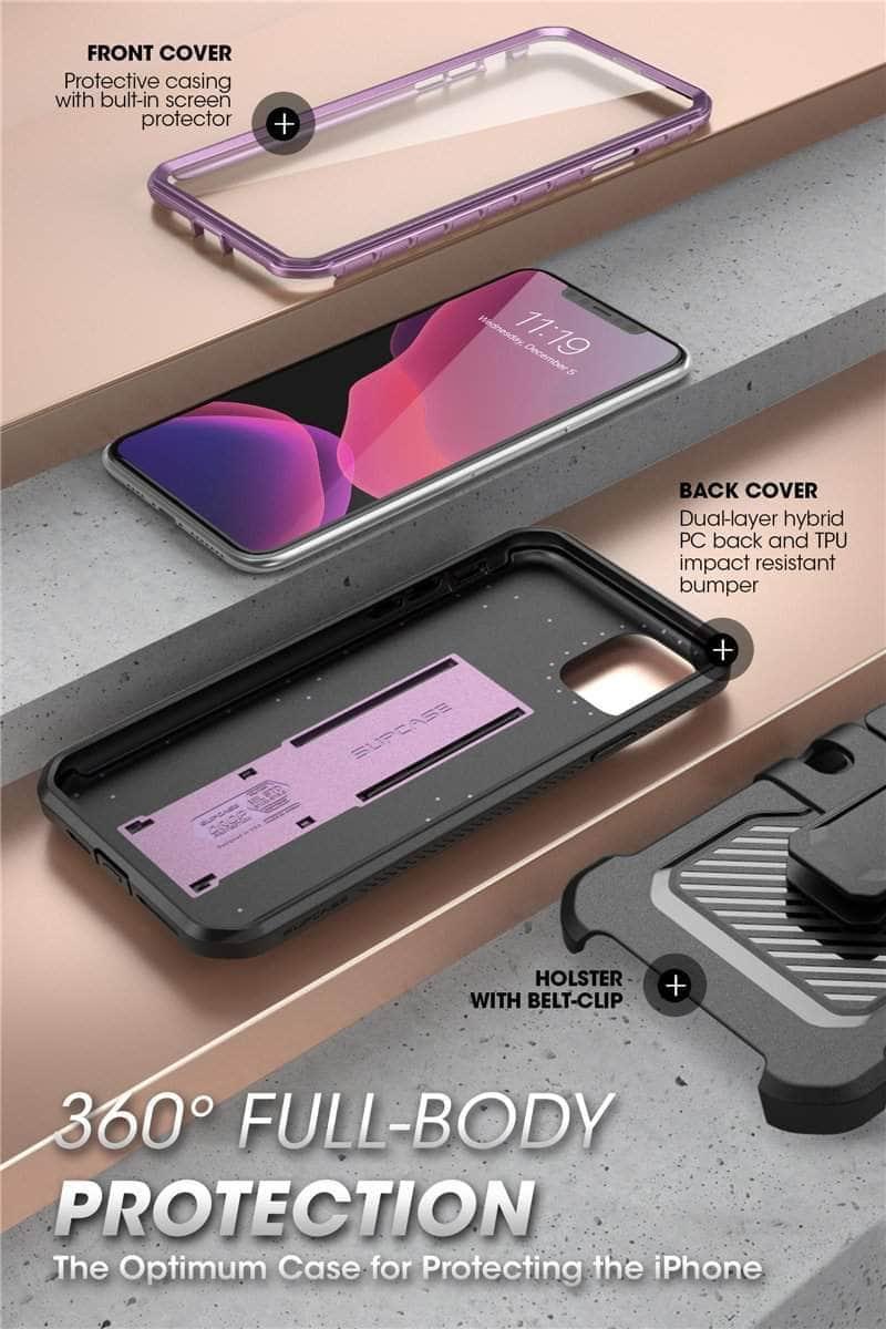 iPhone 11 Pro Max Case (2019) SUPCASE UB Pro Full-Body Rugged Holster Cover - CaseBuddy