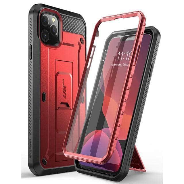 CaseBuddy Australia Casebuddy PC + TPU / MetallicRed iPhone 11 Pro Supcase UB Pro Full-Body Rugged Holster Cover