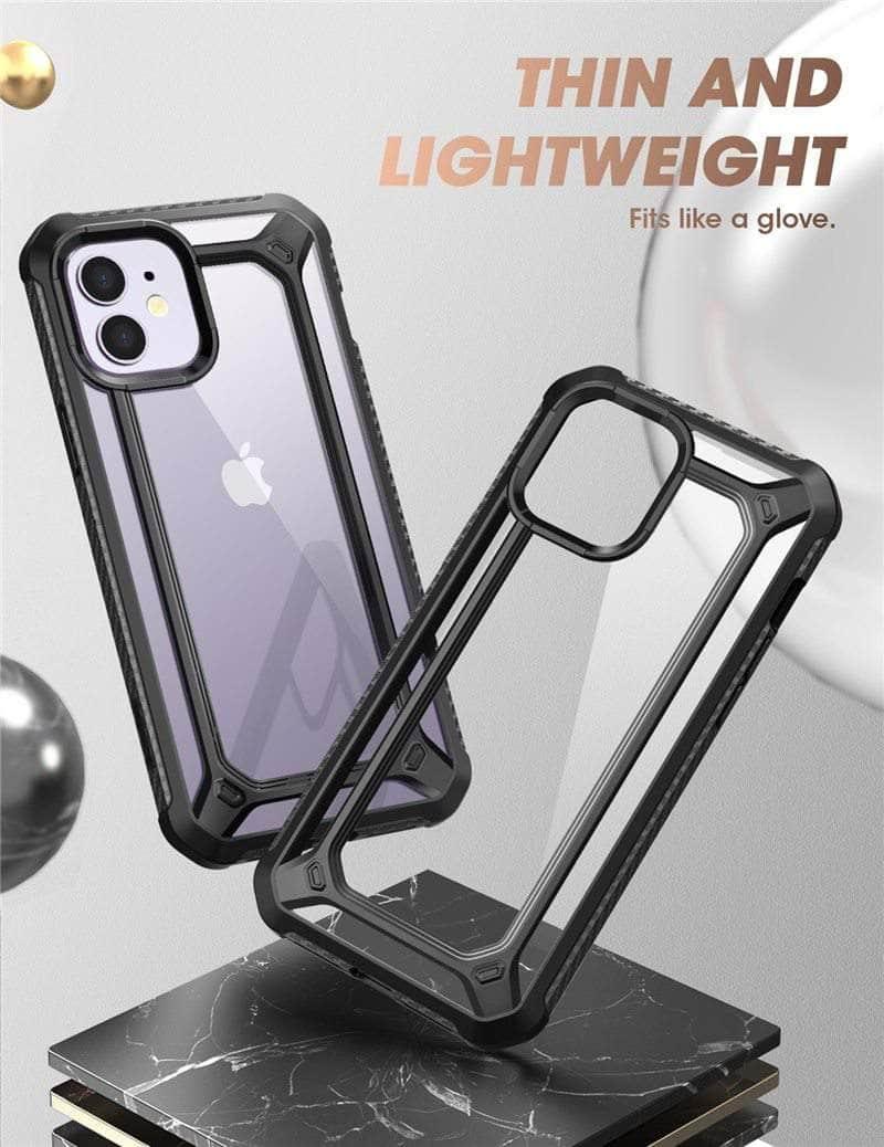 iPhone 12  6.1 (2020) SUPCASE UB EXO Pro Hybrid Clear Bumper Cover - CaseBuddy