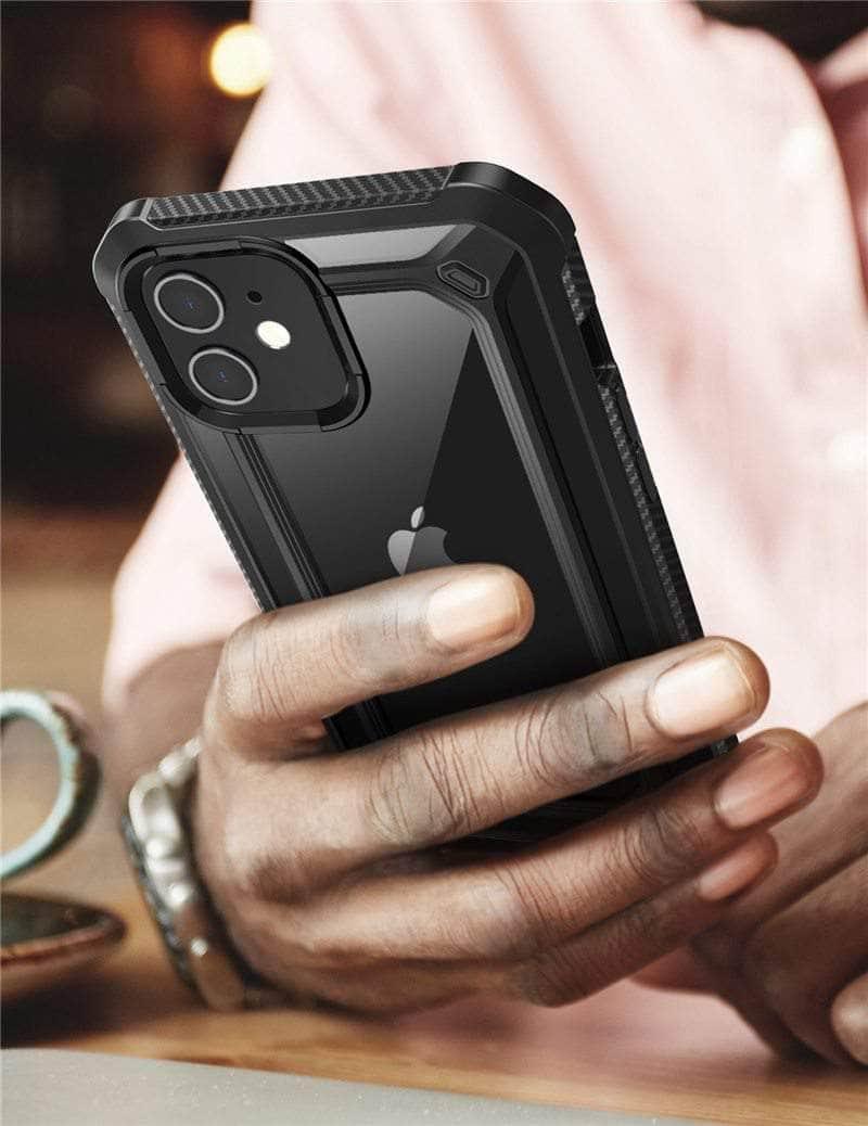 iPhone 12  6.1 (2020) SUPCASE UB EXO Series Premium Hybrid Protective Clear Case - CaseBuddy