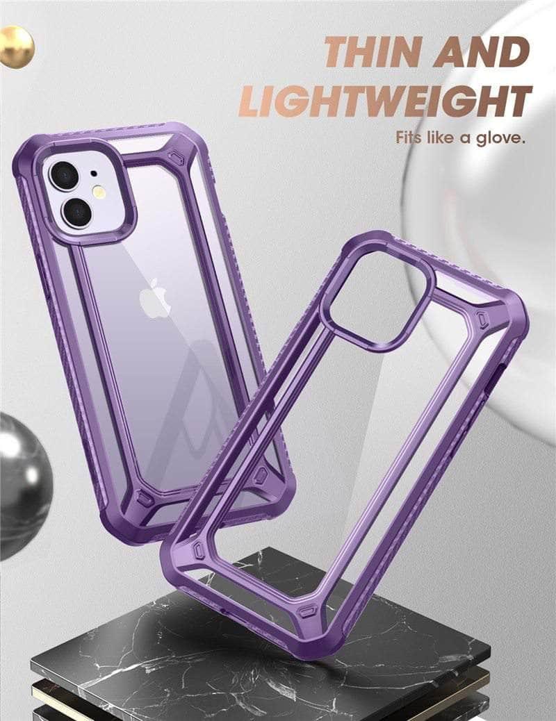 iPhone 12  6.1 (2020) SUPCASE UB EXO Series Premium Hybrid Protective Clear Case - CaseBuddy