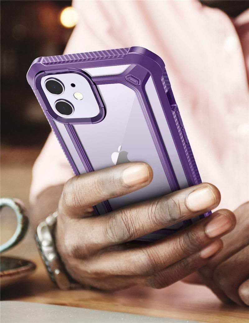 iPhone 12  6.1 (2020) SUPCASE UB EXO Series Premium Hybrid Protective Clear Case - CaseBuddy