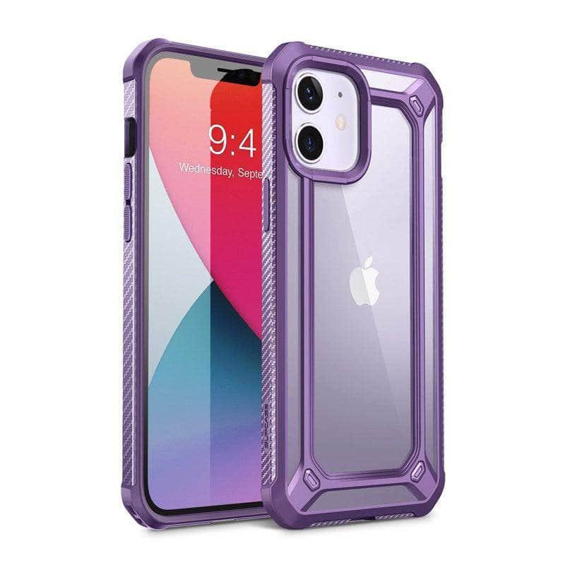 iPhone 12  6.1 (2020) SUPCASE UB EXO Series Premium Hybrid Protective Clear Case - CaseBuddy