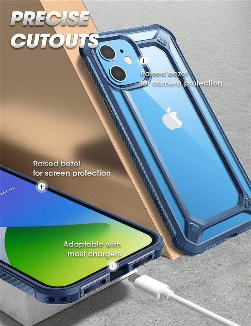 iPhone 12  6.1 (2020) SUPCASE UB EXO Series Premium Hybrid Protective Clear Case - CaseBuddy