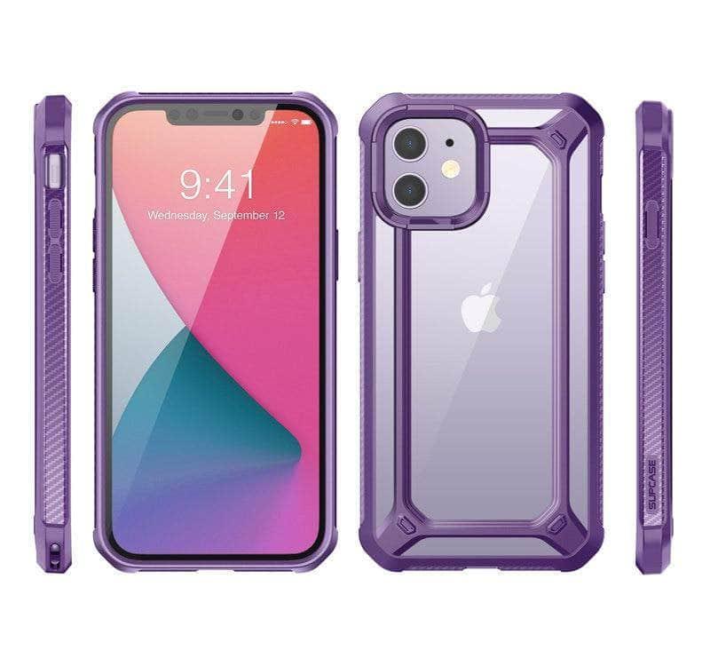iPhone 12  6.1 (2020) SUPCASE UB EXO Series Premium Hybrid Protective Clear Case - CaseBuddy