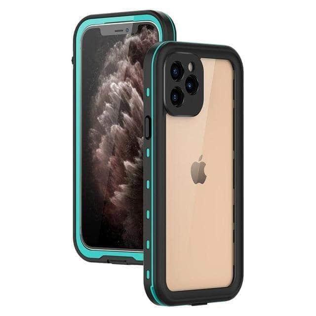 CaseBuddy Australia Casebuddy iphone 12 pro / Blue iPhone 12 Outdoor Waterproof Mobile Phone Case