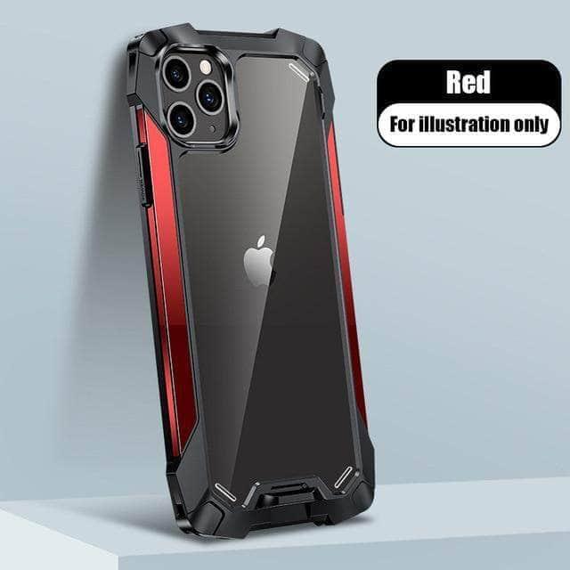 CaseBuddy Australia Casebuddy For 12 Pro Max / Red iPhone 12 Silicone Military Grade Drop Protection Case